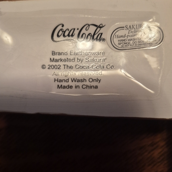 Vintage Coca-Cola Red and Green Cream And Sugar - Picture 2 of 11